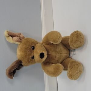 BUILD A BEAR brown tan  Puppy Dog with floppy ears Retired brown sugar